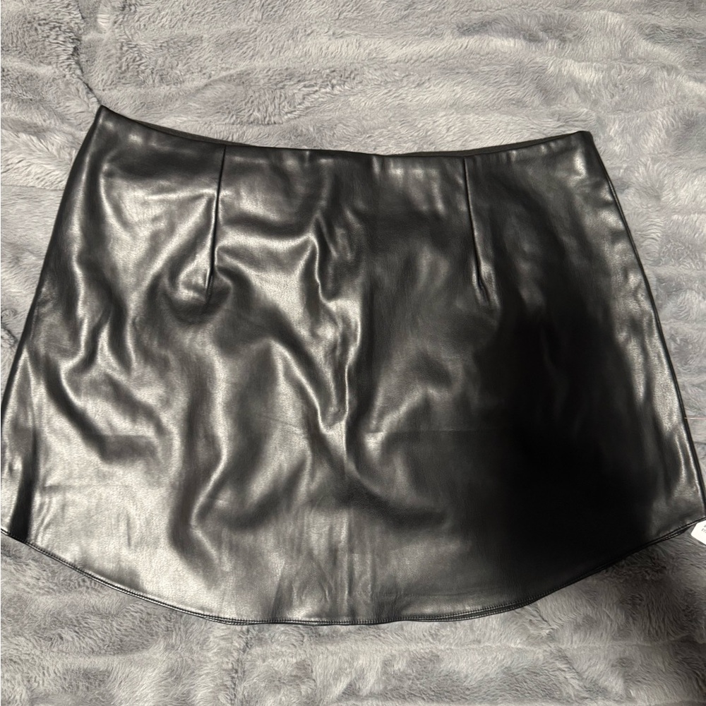Leather Skirt | Leather Mini Skirt | Black Mini Skirt | Leather Mini | Leather